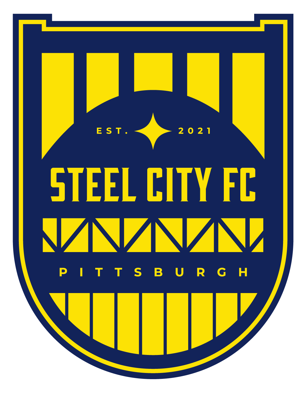 Steel City FC - Badge Logo Steel City FC - Badge Logo